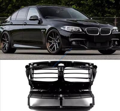 BMW F10 F11 légbeömlő panel, hűtő elötti rostély 51747200787, 733289305
