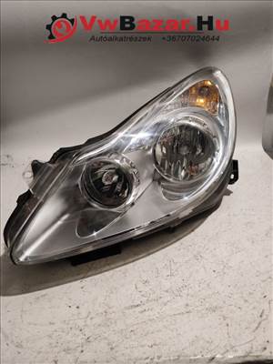 Első fényszóró bal OPEL Corsa D 13186381