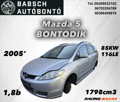 Mazda 5 (CR) bontott alkatrészei