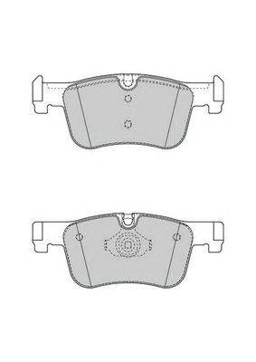 FERODO FDB4489 - fékbetét BMW OPEL