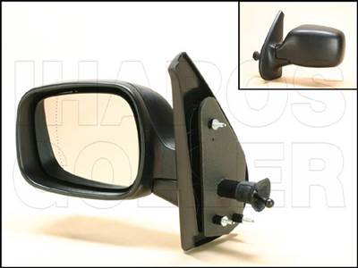 Nissan Kubistar 2003-2009 - Külső tükör bal, bowd. állíth., aszf. (01-)