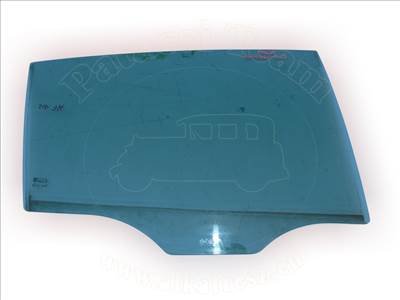 Opel Signum 2005-2007 - üveg, lejáró, hátsó ajtó, jobb oldali, sötétzöld színezett