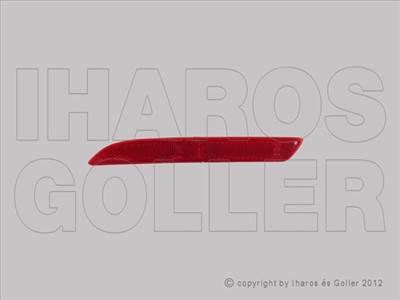 Honda Insight 2009-2013 - Hátsó prizma a lökhárítóba (kombi) bal