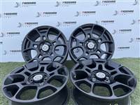 4x98 16" Fiat gyári fekete alufelni 6,5Jx16h2 ET35
