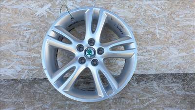 512246 Skoda Fabia 2011, Könnyűfém Felni, 5X100, 6.5X16, ET:43. 5J0601025B