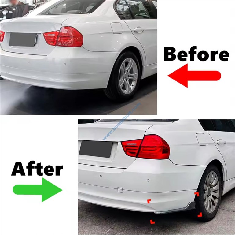 BMW E90 E91 hátsó lökhárító alsó toldat 2. kép