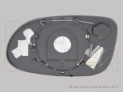 Mercedes SLK 1996-2004 R170  - Tükörlap cserélhető jobb, aszférikus