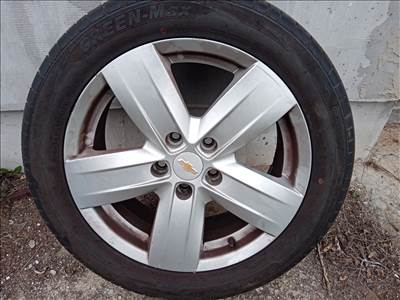  17" újszerű alufelni, rajta 225/50 újszerű Linglong nyári gumi gumi 