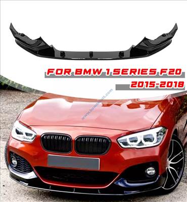 BMW F20 F21 Lci lökhárító toldat, lippe fényes fekete 2015-2018