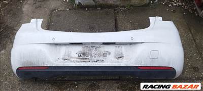 Opel Astra K hátsó lökhárító fehér színben eladó