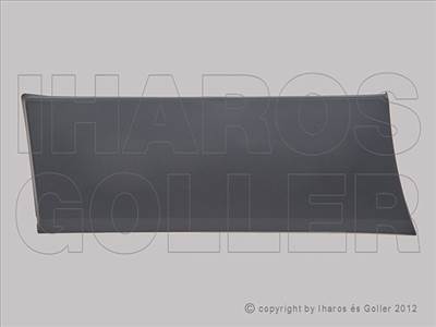 Fiat Talento 2016-2021 - Hátsó sárvédő díszléc hátsó rész jobb, fekete