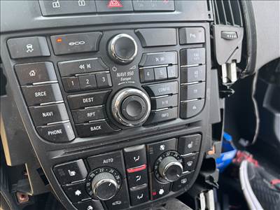 Opel Astra J Rádió/CD NAVI950 Europe gombsor vezérlő panel tn3023 13406671