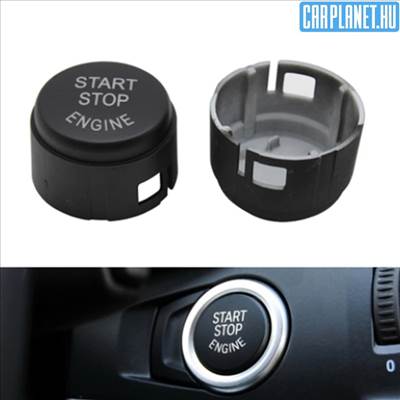 BMW start stop gomb fedél -  BMW X3 F25 / X4 F26 / X5 F15 / X6 F16 - fekete