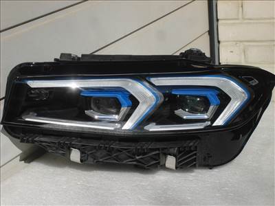 BMW 3-as G20 G21 LCI Bal első Kék Led Fényszóró 1EX015273 2022-től Eredeti Hibátlan Nem Buracserés