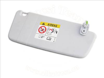 Opel Corsa E 2014-2019 - napellenző, jobb oldali, szürke