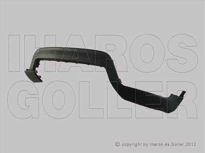 BMW X3 2010-2017 F25 - Első lökhárító alsó rész, fekete (-14.04)