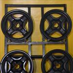 Opel Astra-Fiat-Saab stb. (Rep)(5469)Struktúr Újszerű 15" 4x100 lemezfelni 