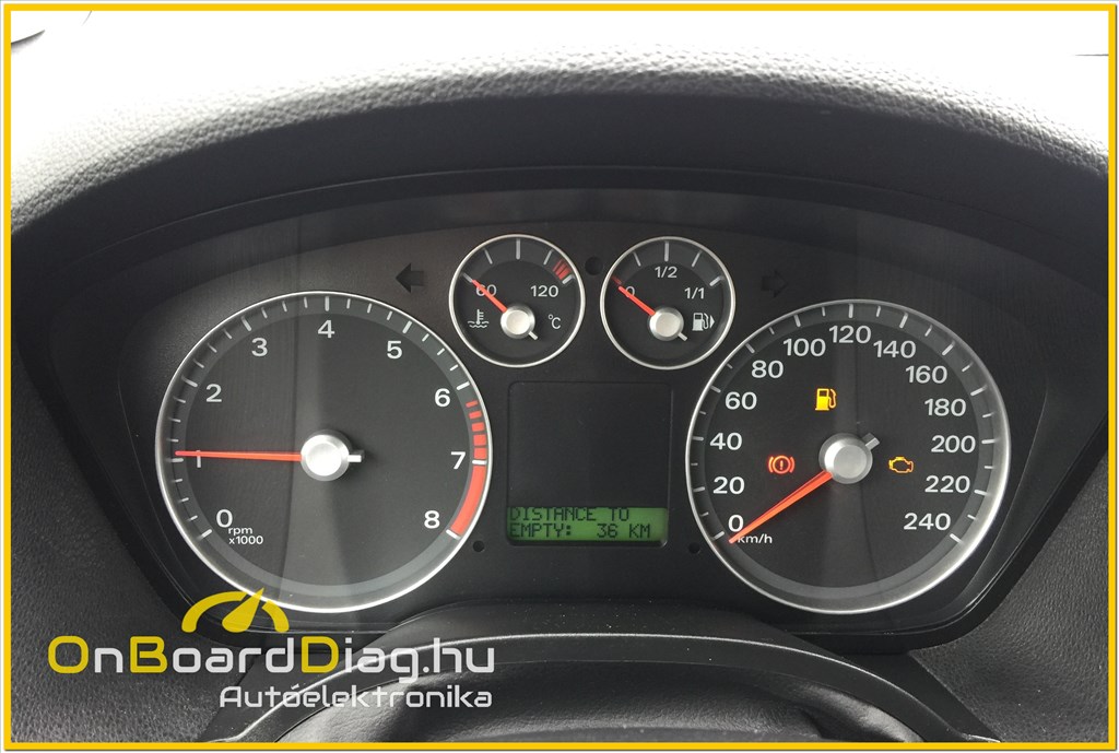 Ford Focus, C-Max 2004-2010 kilóméteróra javítása garanciával. 3. kép