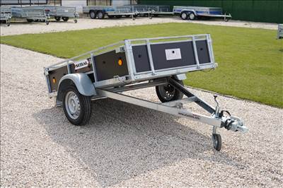 Áprilisi akcióval - új billenős utánfutó (200x132cm) rendszámmal - 553.900 Ft helyett 505.000 Ft