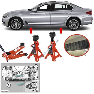 BMW emelőpont gumibak