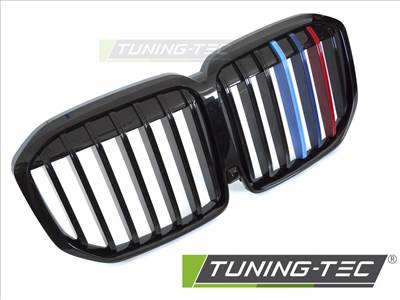 BMW X7 G07 LCI (22-) FÉNYES FEKETE TRI-COLOUR Tuning-Tec Hűtőrács
