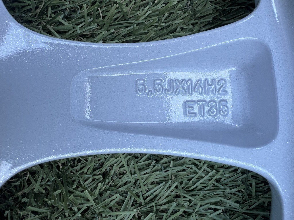 4x98 14" Ford Ka gyári alufelni 5,5Jx14h2 ET35 9. kép