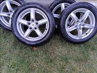  Volkswagen Audi Seat Skoda 5x112  RC alufelni, 205/55 R16 használt Nexen négyévszakos gumival  