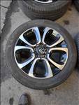 17" 5x108 Citroen gyári 205/55r17 Michelin nyári 175eft/4db