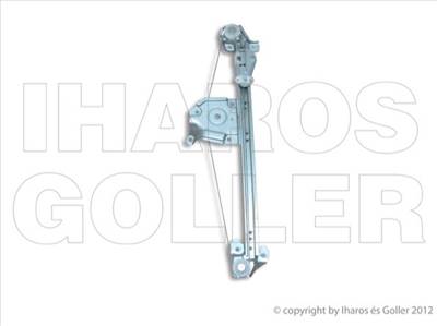 Opel Astra G 1997-2010 - Ablakemelő jobb hátsó motor nélkül (5ajtós)