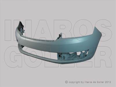 Skoda Rapid 2017-2019 - Első lökhárító fényezendő