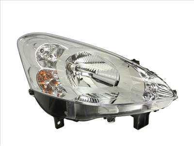 Peugeot Partner, Partner Tepe 2008.04.01-2012.03.31 utángyártott új jobb első fényszóró H4 (motorral) VALEO 6206k4