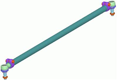 LEMFÖRDER 38912 01 - kormányösszekötő DAF