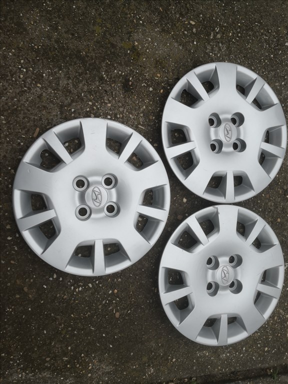 Hyundai 14-es gyári dísztárcsa 3db 7. kép