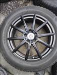 18" 5x112 Mercedes gyári alufelni 215/60r18 Continental téli 170eft/4db