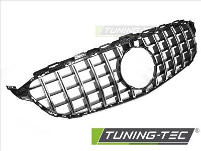 W205 14-21 / S205 14-21 / C205 15-23 / A205 (16-23) GT STYLE BLACK CHROME Tuning-Tec Hűtőrács