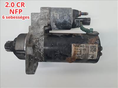 Volkswagen Golf VI 2.0 CR NFP önindító (31968) 02m911024