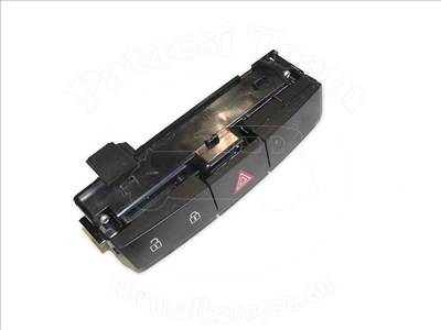 Opel Cascada 2013-2019 - kapcsoló, vészvillogó, utas légzsák kapcsolóhoz, biztonsági öv figyelmeztetőhöz, fekete, jelölés: PZ