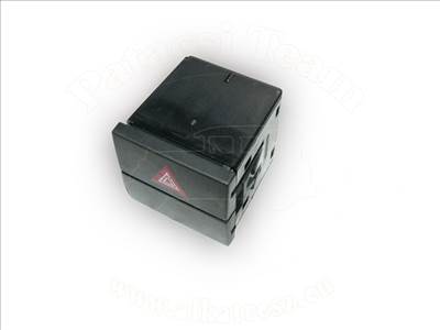 Opel Meriva A 2003-2010 - kapcsoló, vészvillogó, kivéve ülésfűtés/riasztó, fekete, jelölés: DL