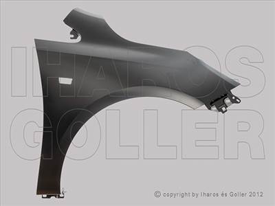 Opel Corsa E 2014-2019 - Első sárvédő jobb, oldalvillogós