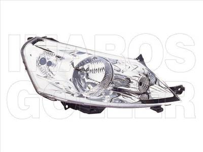 Peugeot Expert 2007-2016 - Fényszóró H4 jobb (motorral) DEPO