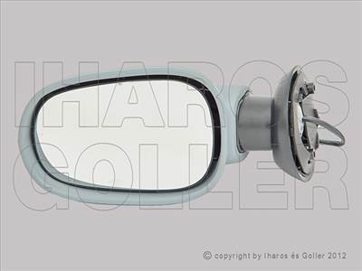 Dacia Logan 2004-2008 - Külső tükör jobb, bowd., hőm., fény.