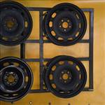 VW Golf 4-Skoda Fabia-Seat Ibiza-Audi (5802)KFZ8380 Használt 15" 5x100 lemezfelni 