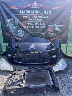 Citroën C3 II lökhárító sárvédő lámpa homlokfal motorháztető 