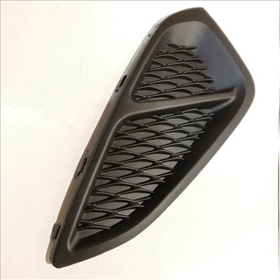 Ford Fiesta 2017.06.01-2021.12.06 utángyártott új bal első lökhárítórács, nem ködlámpás h1bb19953a1b