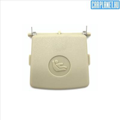 BMW E92 ISOFIX takaró műanyag fedél - bézs 