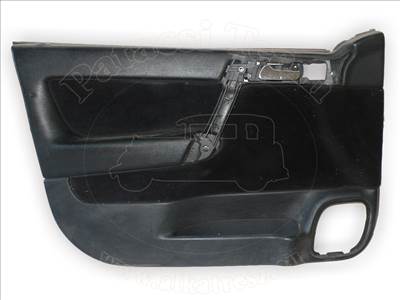 Opel Astra G 1997-2010 - kárpit, bal oldali első ajtó, fekete, króm kilinccsel, 4/5ajtós és van/caravan