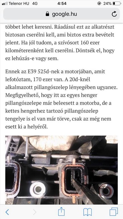 BMW dízel szívósor dugó szett 6x33mm, E60 E61 E90 E91 E92 E93 E63 E64 E65 E66 E53 E87 E83 E70 E71 8. kép
