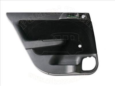 Opel Astra G 1997-2010 - kárpit, bal oldali hátsó ajtó, fekete, króm kilinccsel, kézi ablakemelőhöz, 4/5ajtós és van/caravan