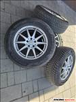  5x112 lyukosztású 17" használt (gyári felni) alufelni, rajta 235/65 új Barum nyári gumi gumi 