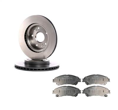 Suzuki Vitara és SX4 S-Cross 2015-től első féktárcsa és fékbetét szett Optimal (Made In Germany)  (5